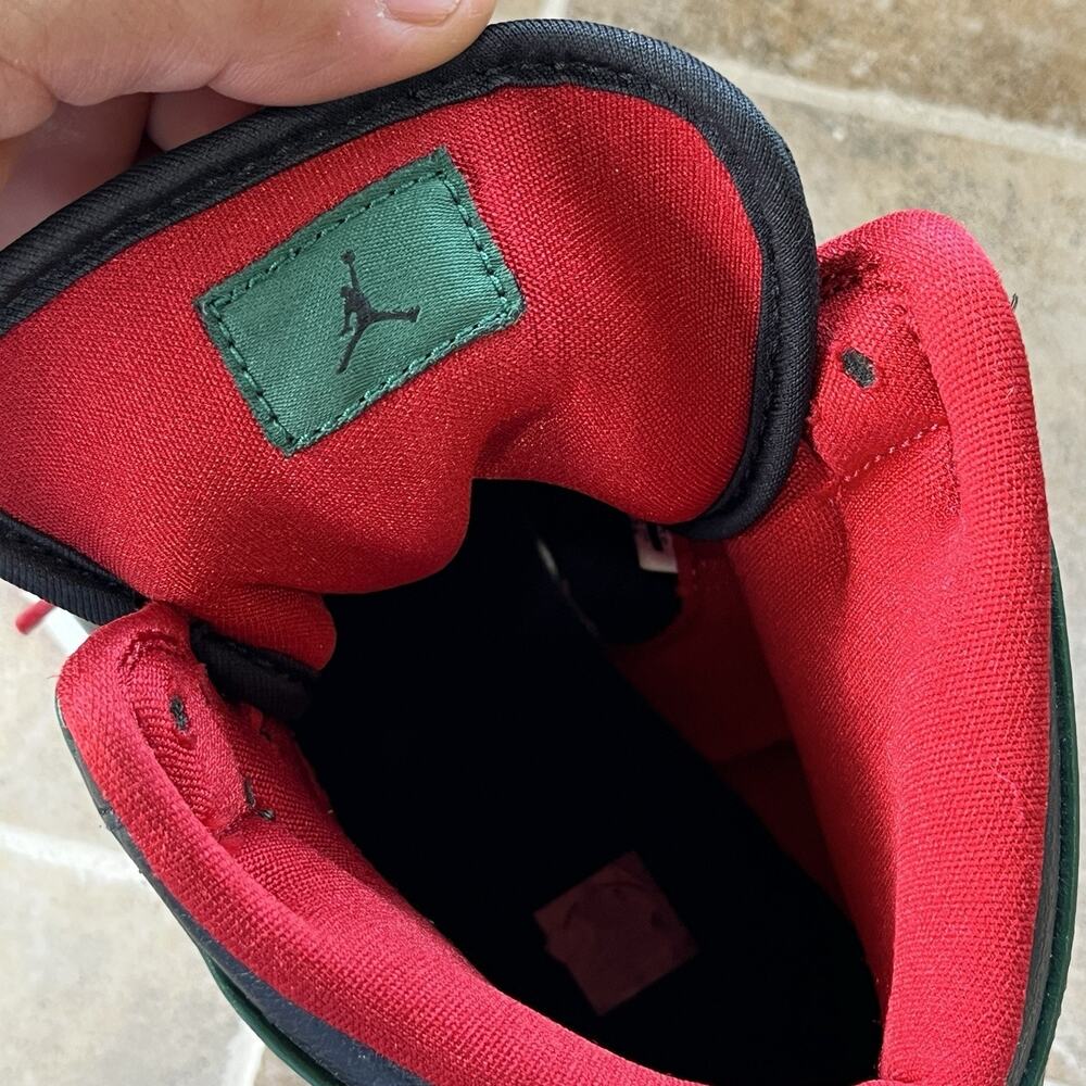 Nike Air Jordan 1 Retro High OG 'GUCCI' 332558-025 Youth SZ: 7Y Green Used Nice - Picture 11 of 13